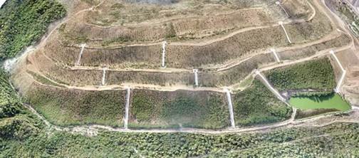 Cerrejón mejora el proceso de rehabilitación de tierras con unas innovadoras estructuras para el manejo de agua  