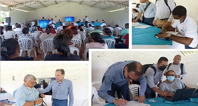 Cerrejón and families from the afro descendent community of Roche sign a historical agreement that strengthens engagement and trust