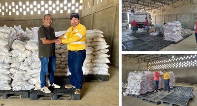 Cerrejón entregó 1.230 mercados a los damnificados en Uribia por el paso de la tormenta tropical Julia