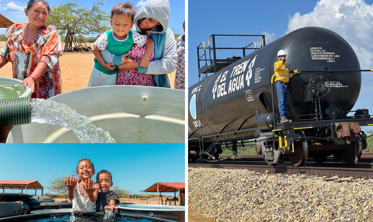 En 2023 cerrejón fue agua para la guajira