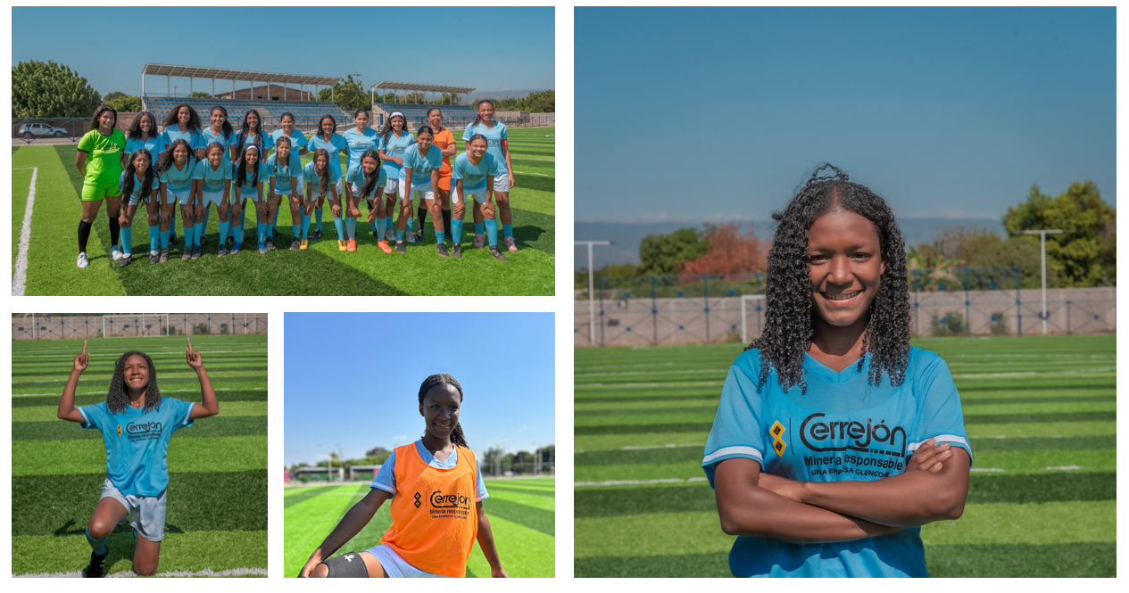 “El fútbol, una razón de vivir ”: Leinys Torregrosa, jugadora de Barrancas en jóvenes talentos Cerrejón
